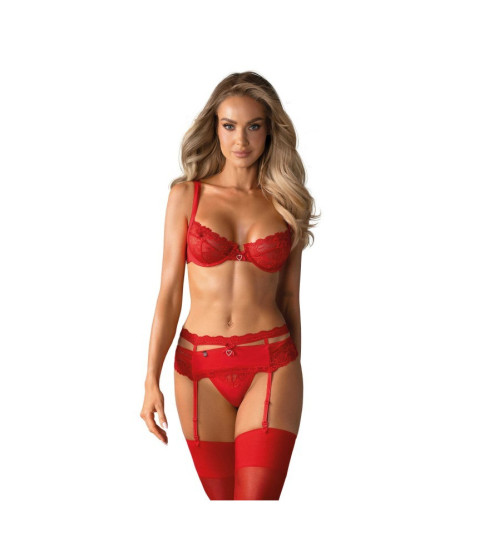 Heartina Ensemble 3 pcs - Rouge